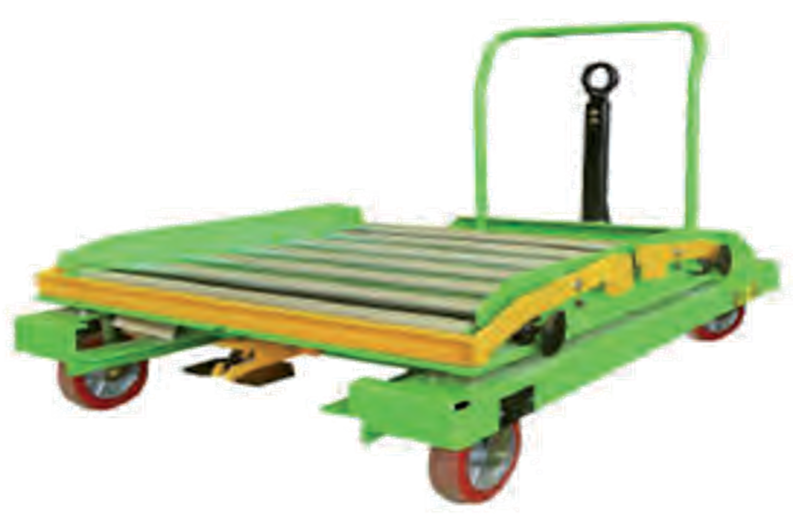 Rolling lift table